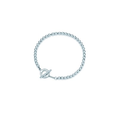 TIFFANY TOGGLE BEAD BRACELET IN STERLING SILVER, 4 MM 31406501